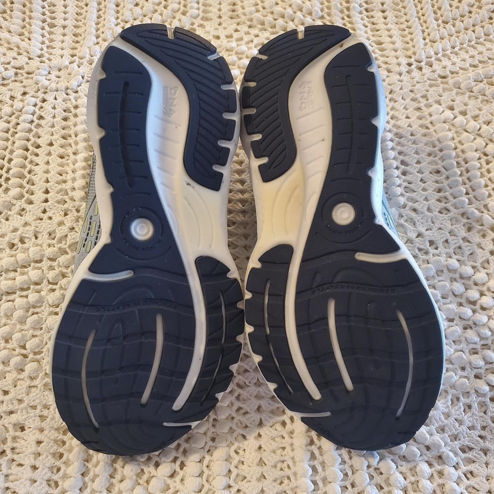 Brooks Glycerin 20 Shoes Womens Size 7.5 Gray Blue Running Sneakers Comfort - Picture 5 of 7
